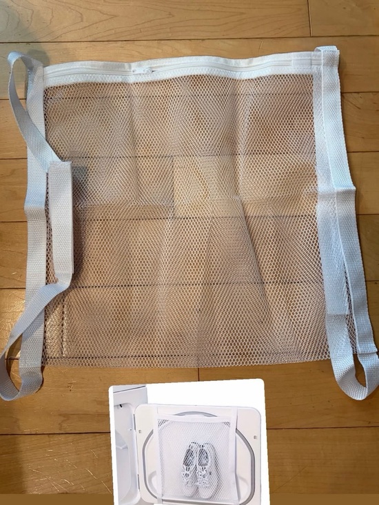 Other - White Mesh Laundry Shoe Bag - Breathable Home Laundry Organizer